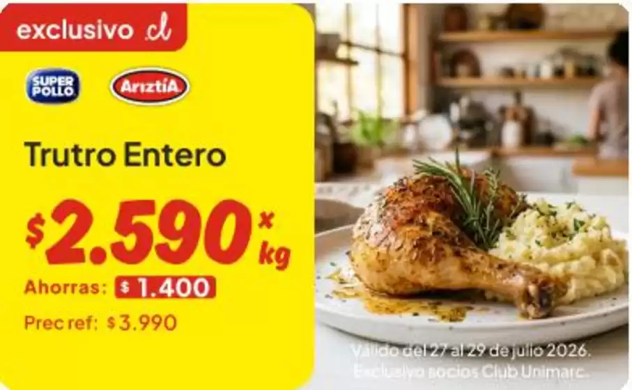 Catálogo Unimarc en Calama | Ofertas Unimarc | 2026-07-27T00:00:00.000Z - 2026-07-29T00:00:00.000Z