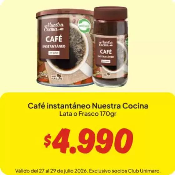 Catálogo Unimarc | Grandes descuentos en productos seleccionados | 2026-07-27T00:00:00.000Z - 2026-07-29T00:00:00.000Z