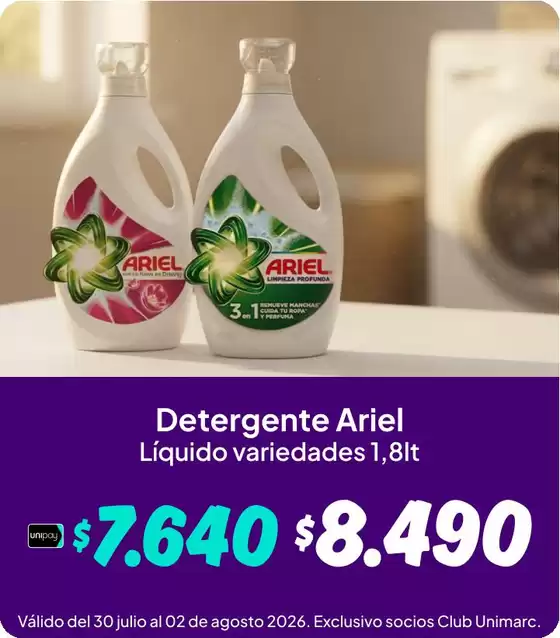Catálogo Unimarc | Nuevas ofertas para descubrir | 2026-07-30T00:00:00.000Z - 2026-08-02T00:00:00.000Z