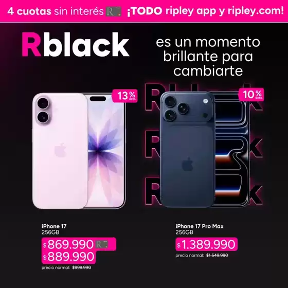Catálogo Ripley en Peñaflor | Descubre ofertas atractivas | 2026-07-30T00:00:00.000Z - 2026-08-13T00:00:00.000Z