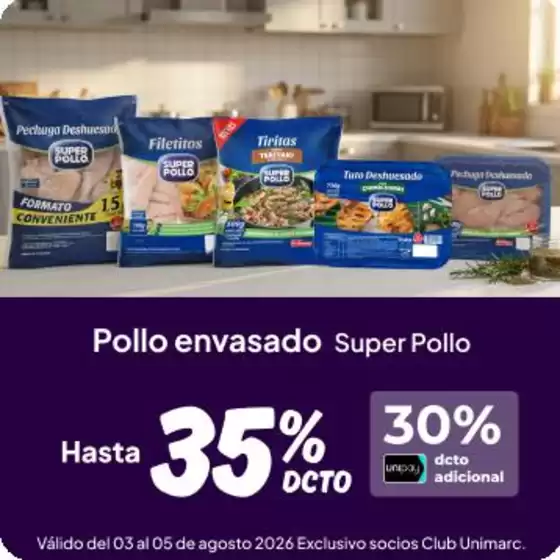 Catálogo Unimarc en María Pinto | Ofertas principales para todos los clientes | 2026-08-03T00:00:00.000Z - 2026-08-05T00:00:00.000Z
