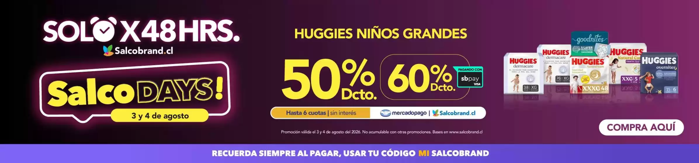 Catálogo Salcobrand en Calle Larga | Ofertas Salcobrand | 2026-08-03T00:00:00.000Z - 2026-08-17T00:00:00.000Z