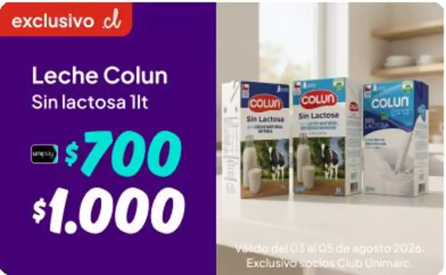 Catálogo Unimarc en Zapallar | Ofertas Unimarc | 2026-08-03T00:00:00.000Z - 2026-08-17T00:00:00.000Z