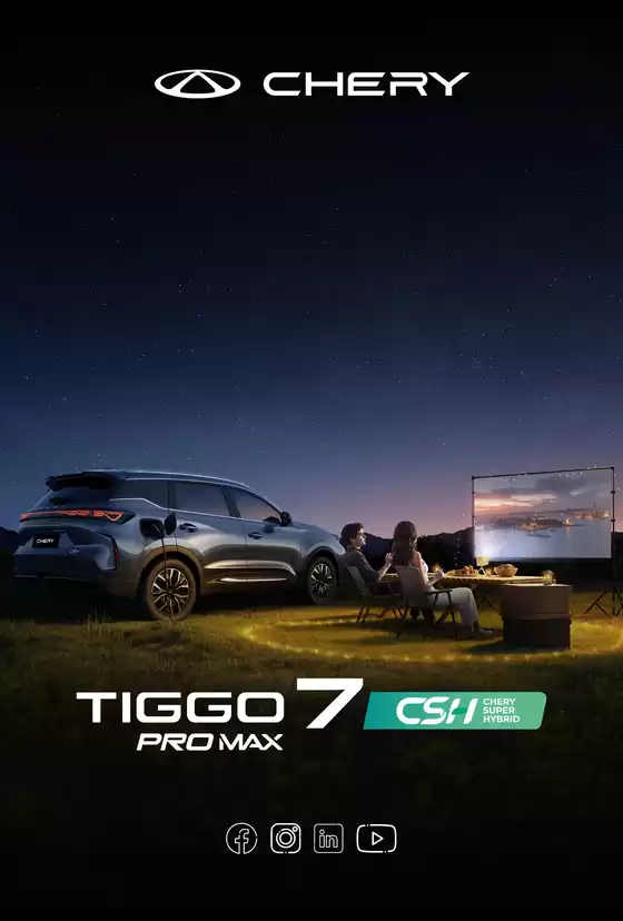Catálogo Chery Motors en San Ignacio | Tiggo 7 pro max phev | 2026-08-04T00:00:00.000Z - 2026-08-18T00:00:00.000Z