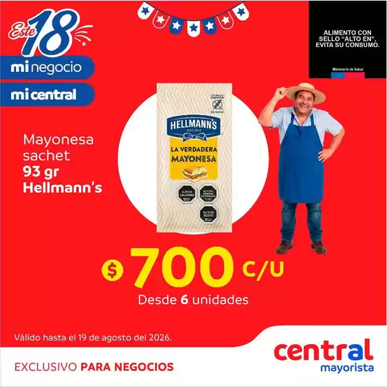 Catálogo Central Mayorista en Olivar | Ofertas principales para todos los clientes | 2026-08-05T00:00:00.000Z - 2026-08-19T00:00:00.000Z
