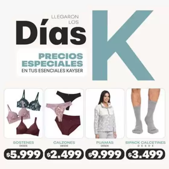 Catálogo Kayser | Excelente oferta para todos los clientes | 2026-08-05T00:00:00.000Z - 2026-08-19T00:00:00.000Z