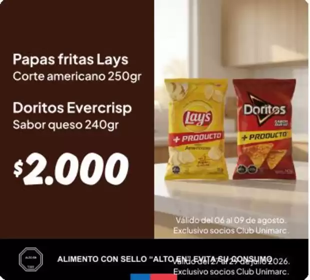 Catálogo Unimarc en Peñalolén | Ahorra ahora con nuestras ofertas | 2026-08-07T00:00:00.000Z - 2026-08-21T00:00:00.000Z