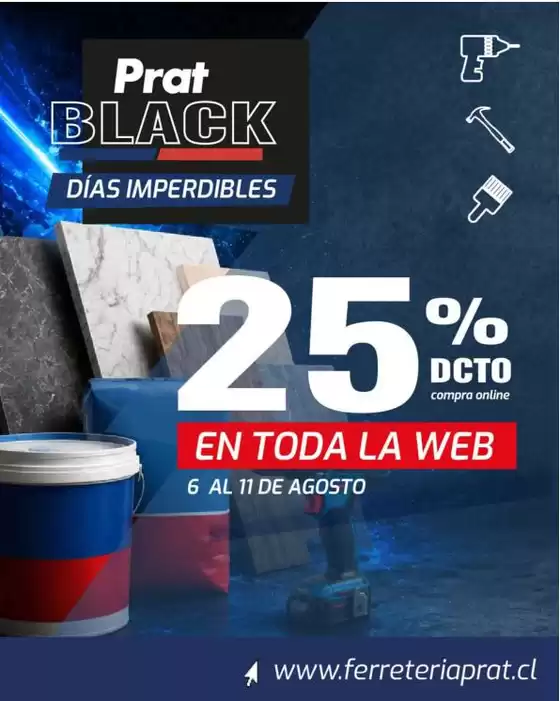 Catálogo Ferretería Prat en Puente Alto | Ofertas Ferretería Prat | 2026-08-06T00:00:00.000Z - 2026-08-11T00:00:00.000Z