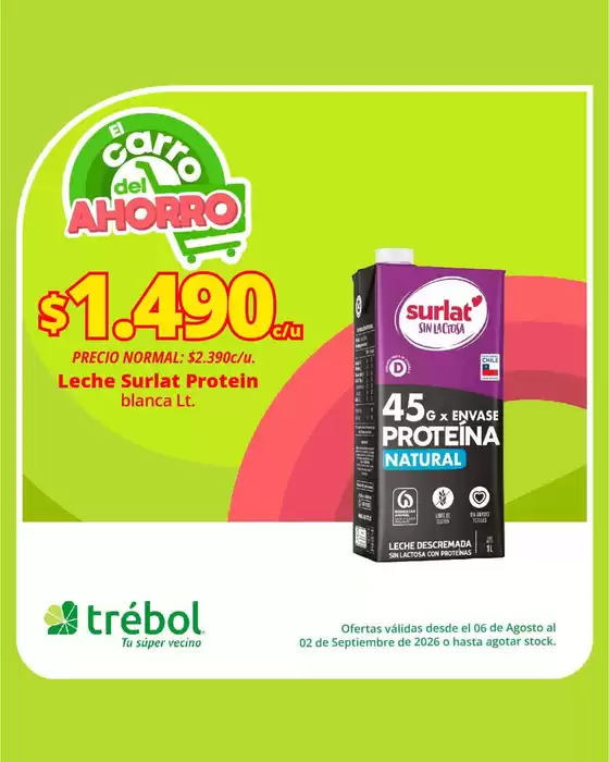 Catálogo Supermercado El Trébol | Promo | 2026-08-10T00:00:00.000Z - 2026-09-02T00:00:00.000Z