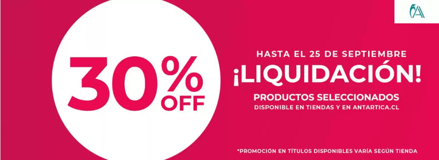 Catálogo Librería Antartica | 30% Off! | 2026-08-11T00:00:00.000Z - 2026-09-25T00:00:00.000Z