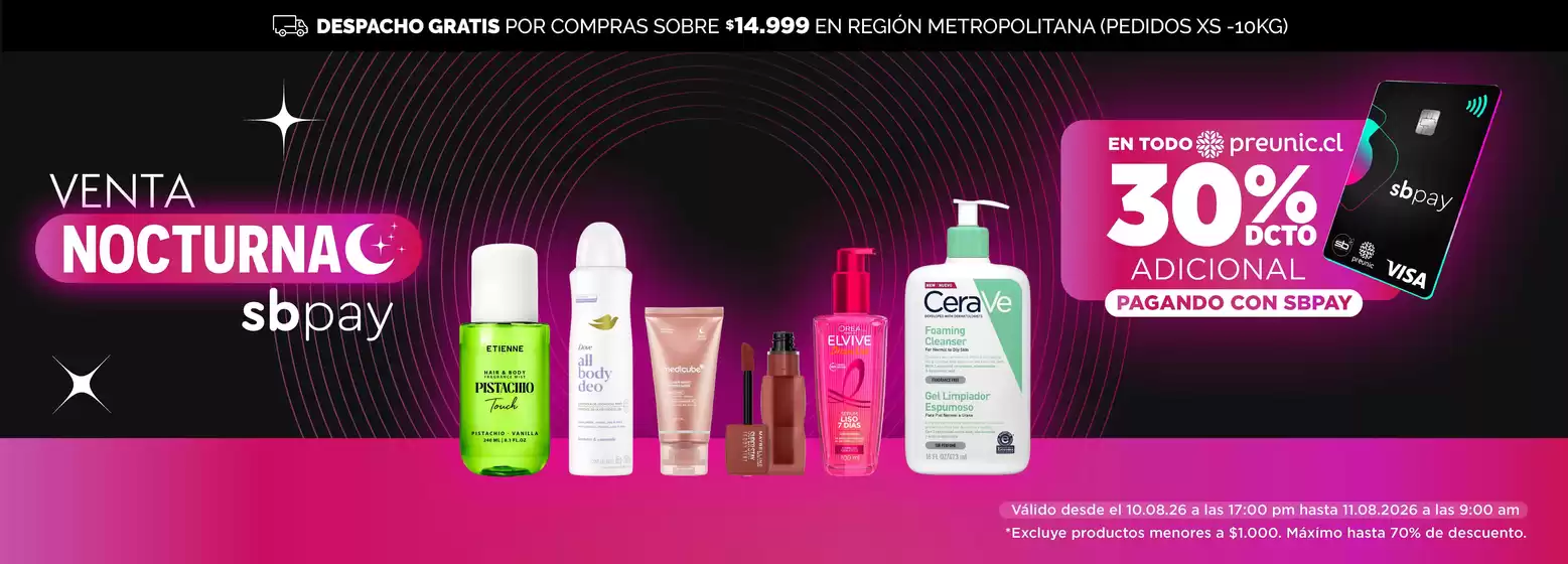 Catálogo PreUnic en La Florida | Ofertas PreUnic | 2026-08-10T00:00:00.000Z - 2026-08-11T00:00:00.000Z