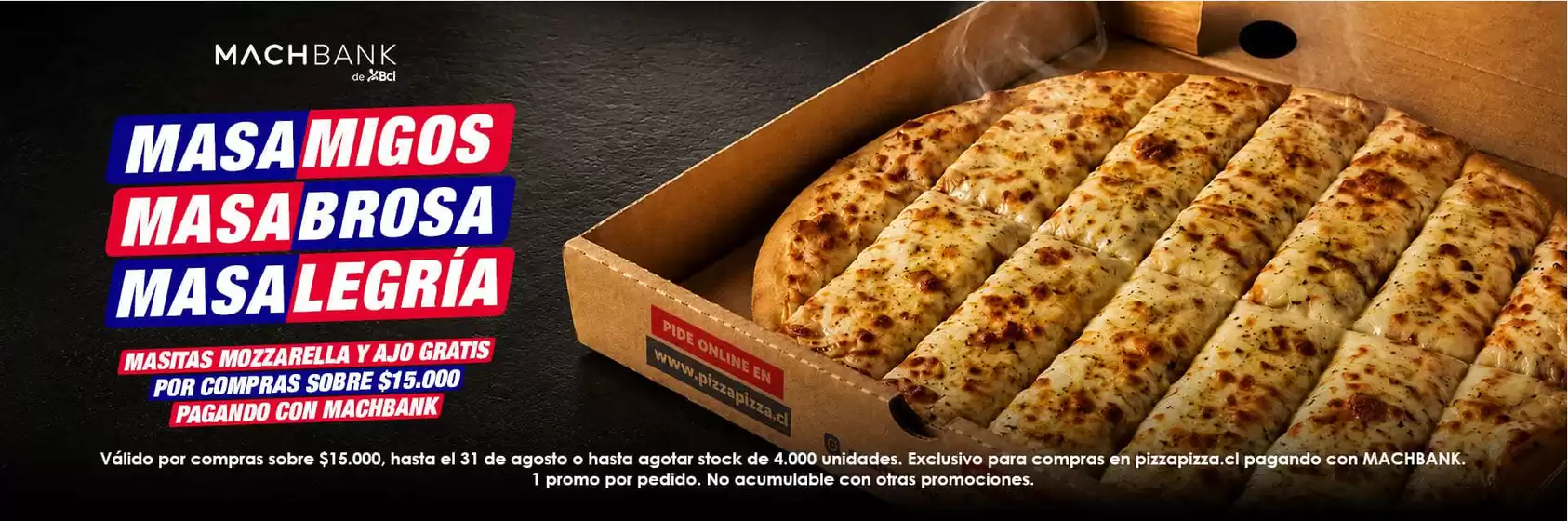 Catálogo Pizza Pizza | Ofertas Pizza Pizza | 2026-08-11T00:00:00.000Z - 2026-08-31T00:00:00.000Z