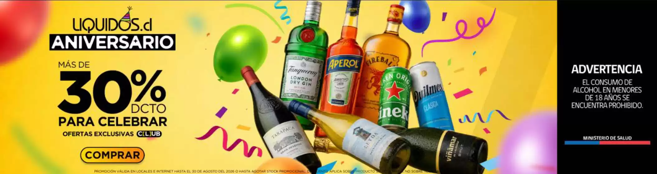 Catálogo Liquidos | 30-40% dcto! | 2026-08-11T00:00:00.000Z - 2026-08-30T00:00:00.000Z