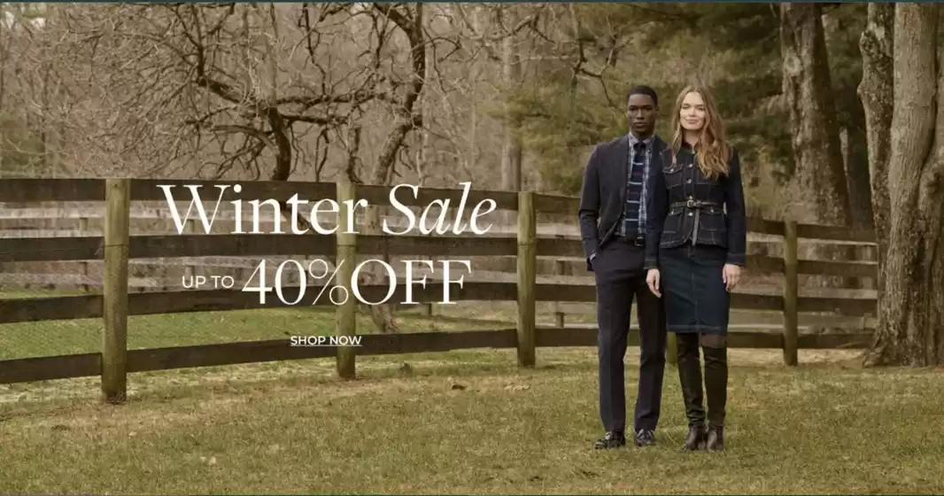 Catálogo Brooks Brothers | Up to 40% Off! | 2026-08-11T00:00:00.000Z - 2026-08-25T00:00:00.000Z