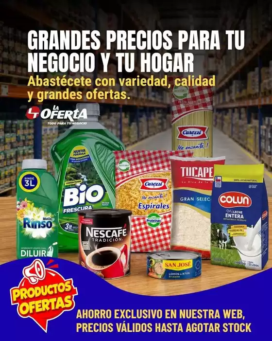 Catálogo La Oferta | Ofertas y gangas exclusivas | 2026-08-12T00:00:00.000Z - 2026-08-26T00:00:00.000Z