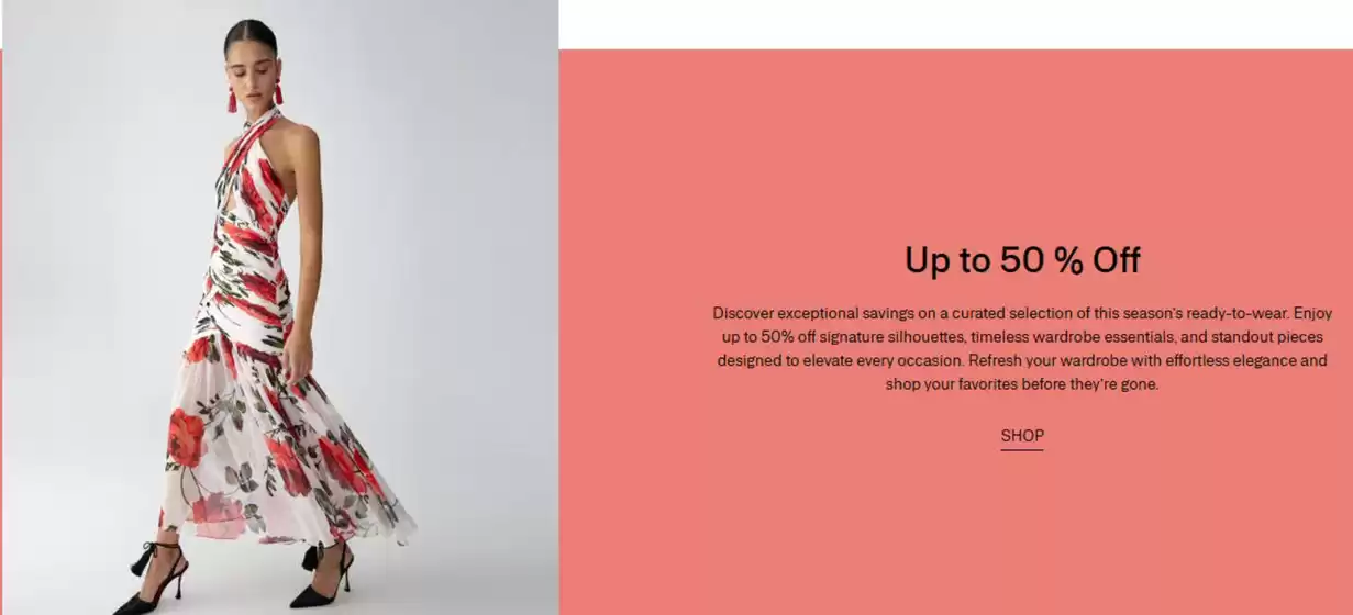 Catálogo Carolina Herrera | Up to 50% Off! | 2026-08-14T00:00:00.000Z - 2026-08-31T00:00:00.000Z