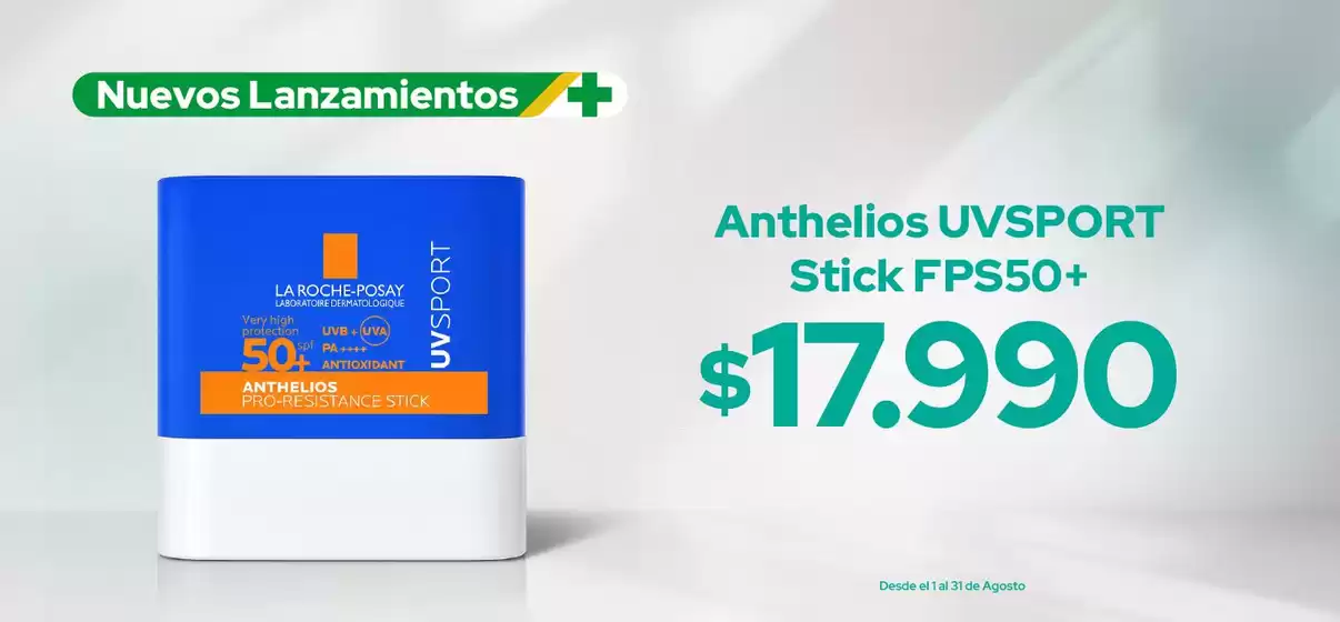 Catálogo Cruz Verde | Grandes descuentos en productos seleccionados | 2026-08-01T00:00:00.000Z - 2026-08-31T00:00:00.000Z