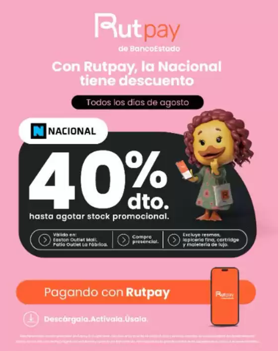 Catálogo Librería Nacional | 40% dto. | 2026-08-17T00:00:00.000Z - 2026-08-31T00:00:00.000Z
