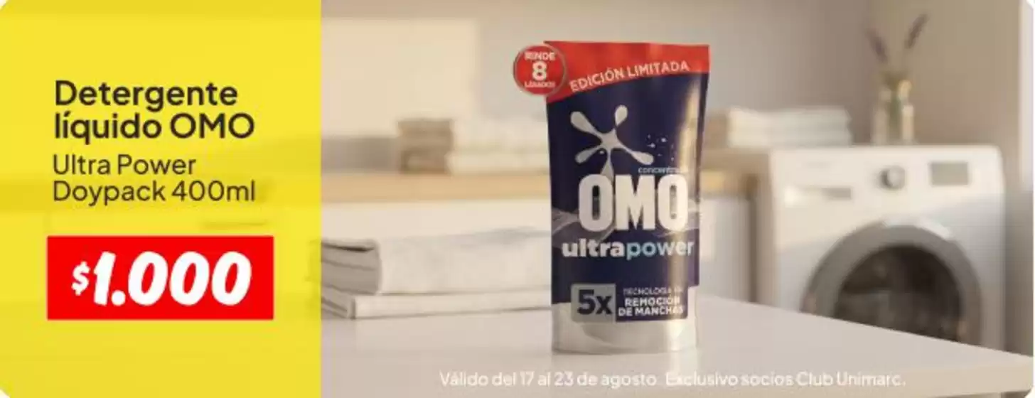 Catálogo Unimarc en Valdivia | Nuestras mejores ofertas para ti | 2026-08-17T00:00:00.000Z - 2026-08-31T00:00:00.000Z