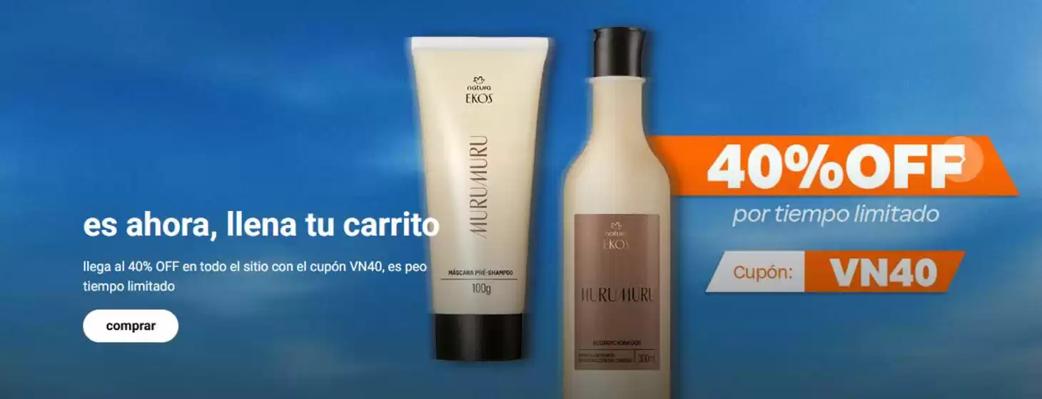 Catálogo Natura | 40% Off! | 2026-08-18T00:00:00.000Z - 2026-09-18T00:00:00.000Z