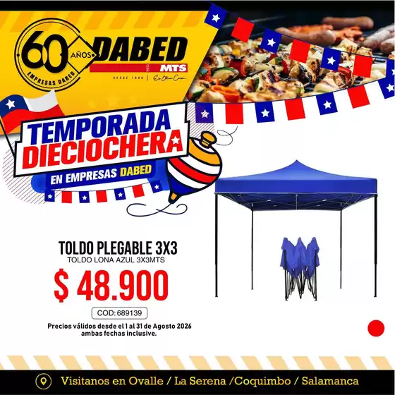 Catálogo Dabed | Ofertas principales para ahorradores | 2026-08-01T00:00:00.000Z - 2026-08-31T00:00:00.000Z