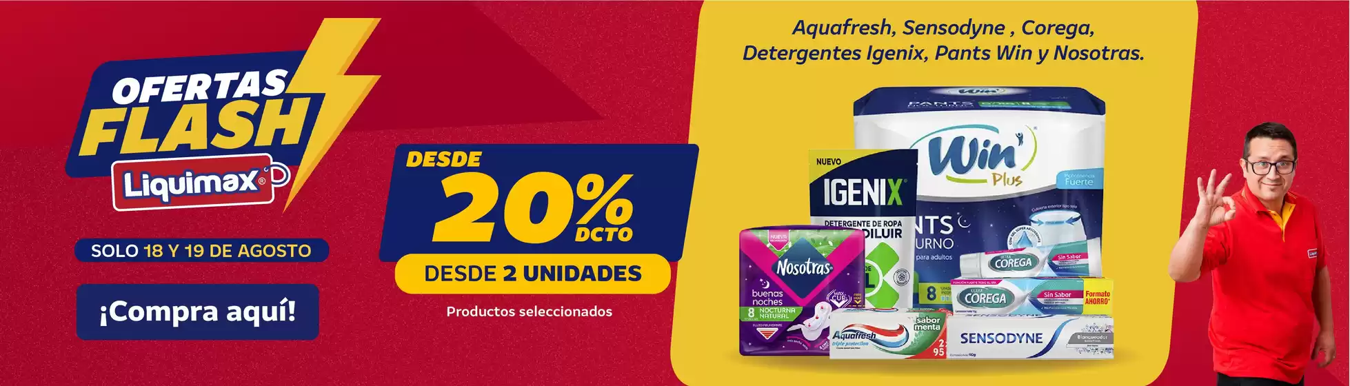 Catálogo Liquimax en Arica | Ahorra ahora con nuestras ofertas | 2026-08-18T00:00:00.000Z - 2026-08-19T00:00:00.000Z