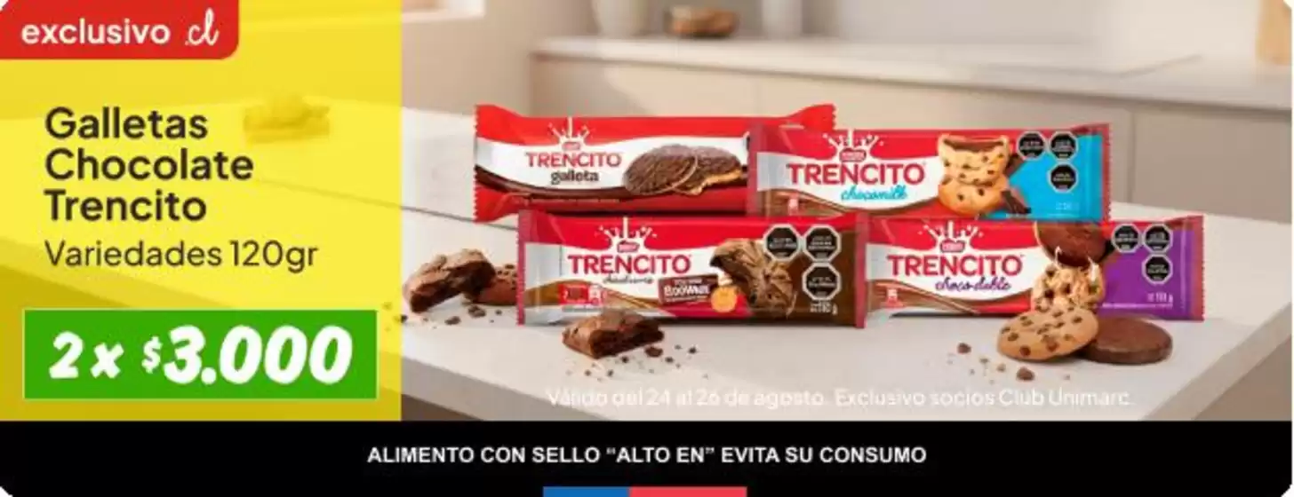 Catálogo Unimarc en Coyhaique | Gangas y ofertas actuales | 2026-08-26T00:00:00.000Z - 2026-09-09T00:00:00.000Z