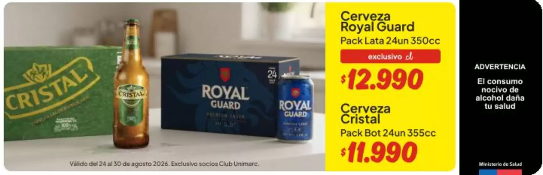 Catálogo Unimarc | Ofertas y promociones actuales | 2026-08-26T00:00:00.000Z - 2026-09-09T00:00:00.000Z