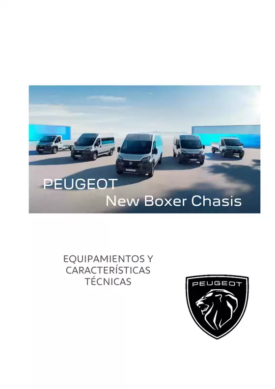 Catálogo Peugeot | Peugeot New Boxer Chasis Cabina Simple | 2026-08-26T00:00:00.000Z - 2026-09-09T00:00:00.000Z