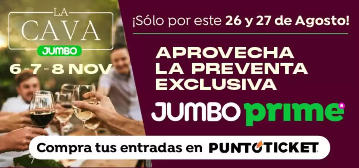 Catálogo Jumbo | Ofertas y gangas exclusivas | 2026-11-06T00:00:00.000Z - 2026-11-08T00:00:00.000Z
