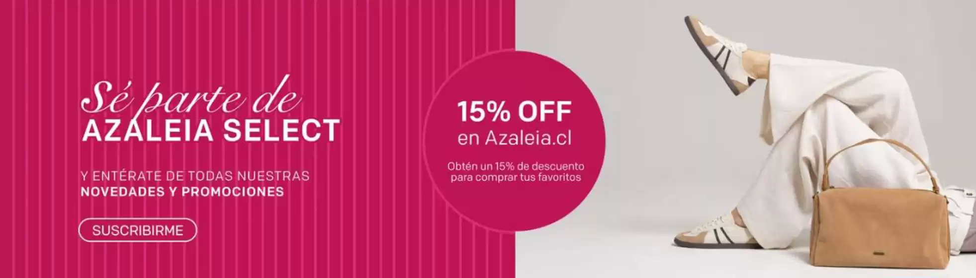 Catálogo Azaleia | 15% Off! | 2026-09-02T00:00:00.000Z - 2026-09-16T00:00:00.000Z