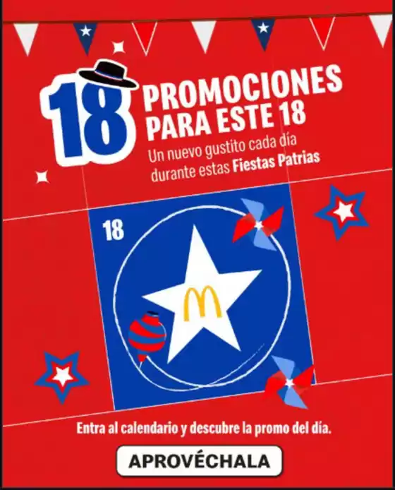 Catálogo McDonald's | Fiestas Patrias! | 2026-09-04T00:00:00.000Z - 2026-09-30T00:00:00.000Z