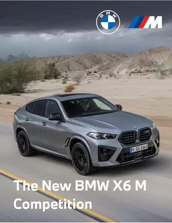 Catálogo BMW | Ficha técnica X6 M Competition LCI | 2026-09-04T00:00:00.000Z - 2026-09-18T00:00:00.000Z