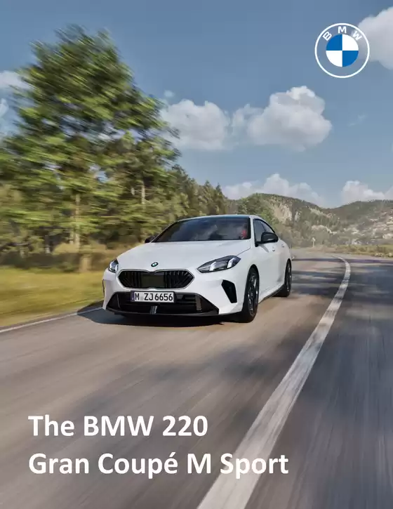 Catálogo BMW | Ficha técnica 220 Gran Coupé M Sport | 2026-09-04T00:00:00.000Z - 2026-09-18T00:00:00.000Z