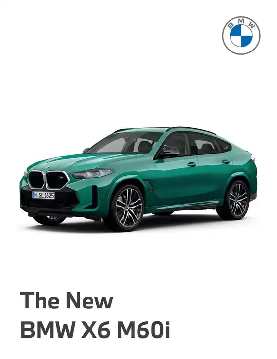 Catálogo BMW | Ficha técnica X6 M60i xDrive LCI | 2026-09-04T00:00:00.000Z - 2026-09-18T00:00:00.000Z