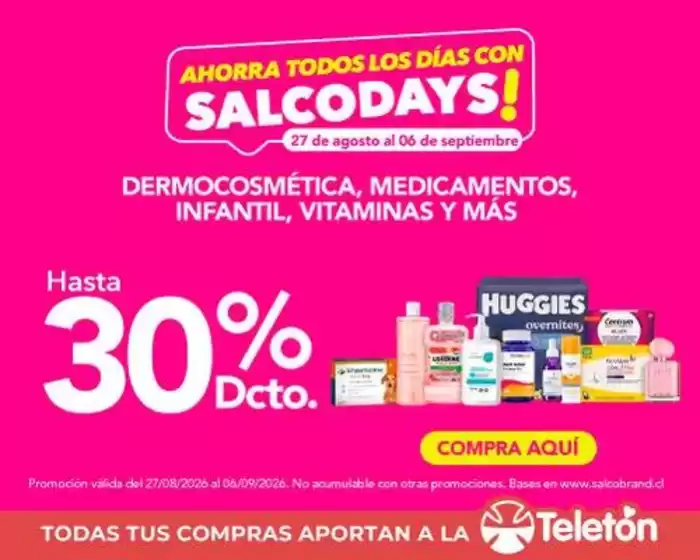 Catálogo Salcobrand | Gangas exclusivas | 2026-09-04T00:00:00.000Z - 2026-09-18T00:00:00.000Z