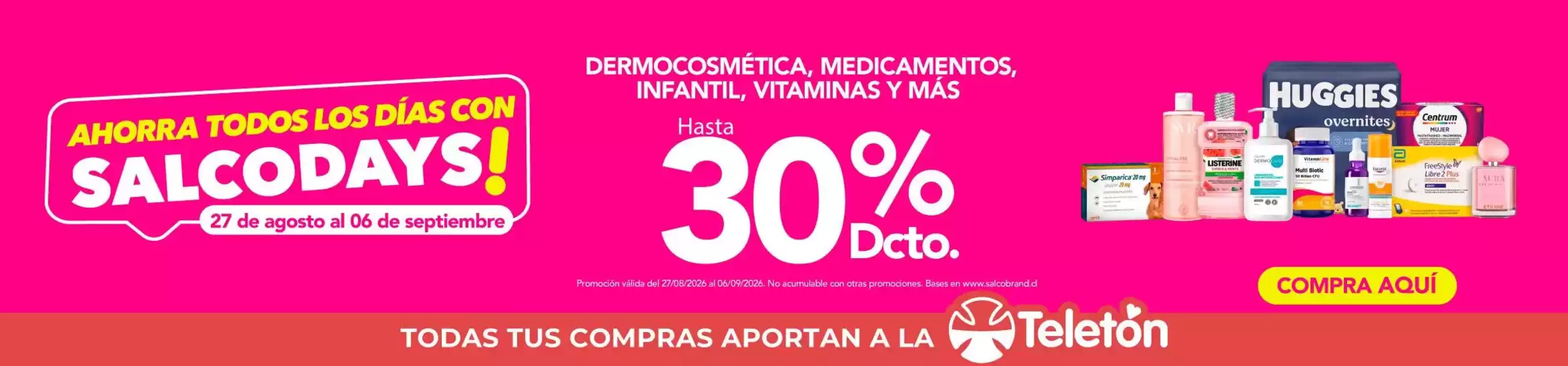 Catálogo Salcobrand en Puerto Octay | Ofertas Salcobrand | 2026-09-04T00:00:00.000Z - 2026-09-18T00:00:00.000Z