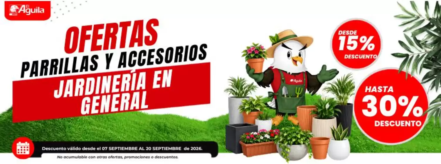 Catálogo El Aguila en Viña del Mar | Gangas exclusivas | 2026-09-07T00:00:00.000Z - 2026-09-20T00:00:00.000Z