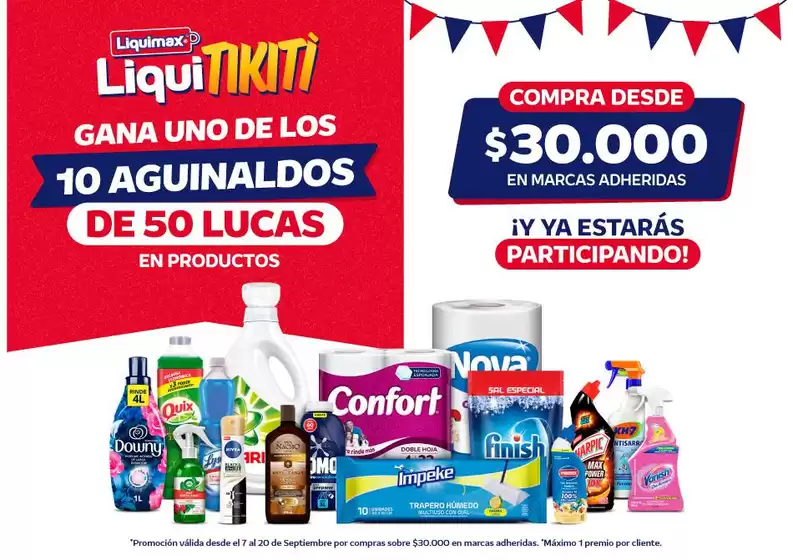 Catálogo Liquimax en Las Condes | Gangas exclusivas | 2026-09-07T00:00:00.000Z - 2026-09-20T00:00:00.000Z