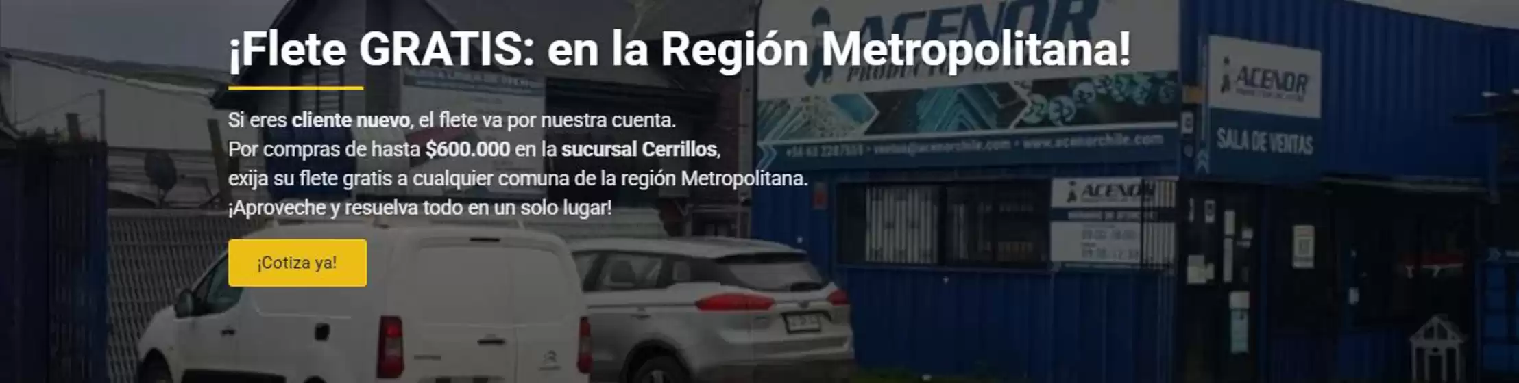 Catálogo Acenor | Ofertas exclusivos! | 2026-09-16T00:00:00.000Z - 2026-09-30T00:00:00.000Z