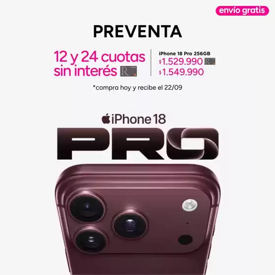 Catálogo Ripley en Recoleta | Ofertas especiales para ti | 2026-09-17T00:00:00.000Z - 2026-09-22T00:00:00.000Z