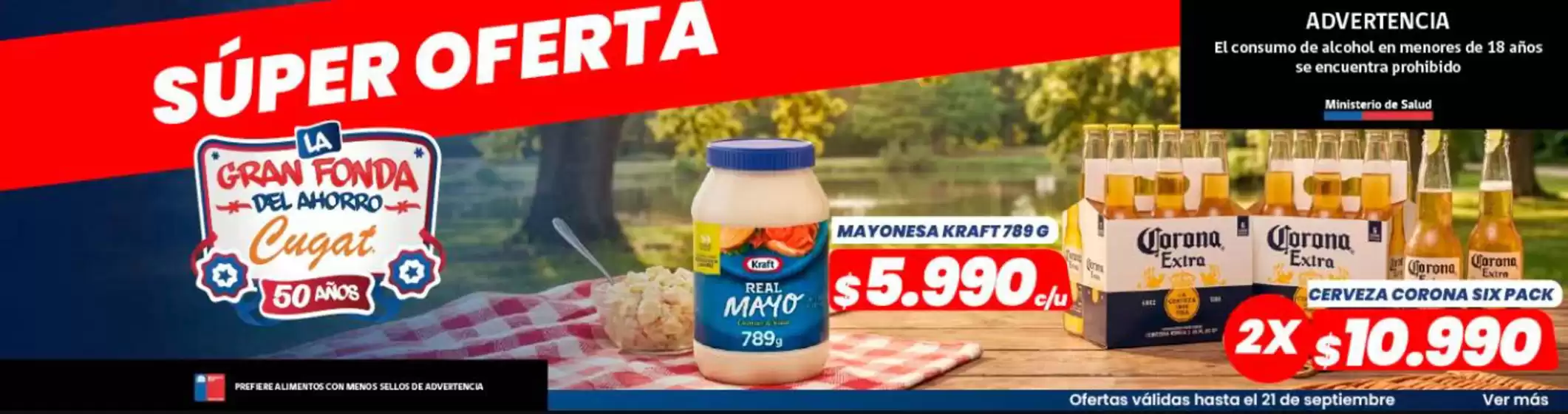 Catálogo Cugat en Coquimbo | Hasta 40% dcto! | 2026-09-17T00:00:00.000Z - 2026-09-21T00:00:00.000Z