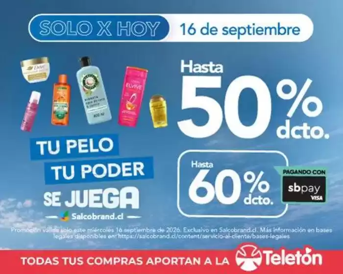 Catálogo Salcobrand en Valparaíso | Nuestras mejores gangas | 2026-09-17T00:00:00.000Z - 2026-10-01T00:00:00.000Z