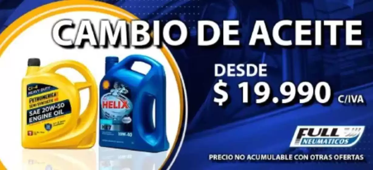 Cambio de aceite!