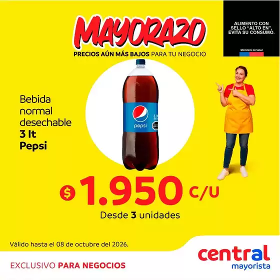 Catálogo Central Mayorista | Ofertas Central Mayorista | 2026-09-22T00:00:00.000Z - 2026-10-08T00:00:00.000Z