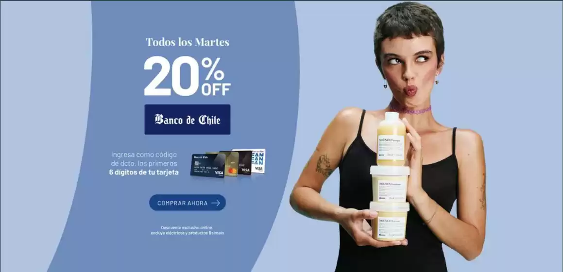 Catálogo Pichara en Chépica | 20% Off! | 2026-09-22T00:00:00.000Z - 2026-10-06T00:00:00.000Z