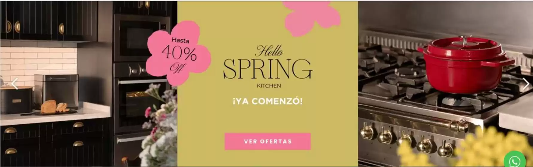 Catálogo Kitchen Center | Hasta 40% Off! | 2026-09-22T00:00:00.000Z - 2026-10-06T00:00:00.000Z
