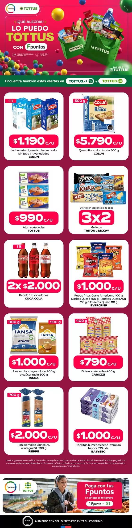 Catálogo Tottus | Ofertas y promociones actuales | 2026-09-22T00:00:00.000Z - 2026-10-12T00:00:00.000Z