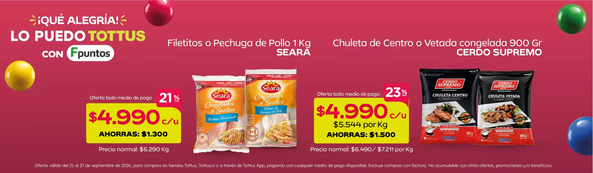 Catálogo Tottus en Negrete | Ofertas Tottus | 2026-09-21T00:00:00.000Z - 2026-09-27T00:00:00.000Z