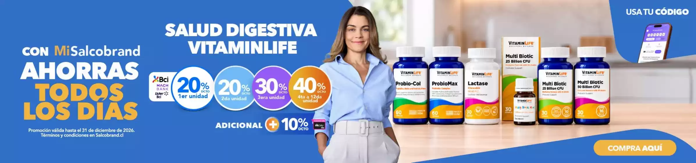 Catálogo Salcobrand en Panquehue | Ofertas para cazadores de gangas | 2026-09-29T00:00:00.000Z - 2026-10-13T00:00:00.000Z